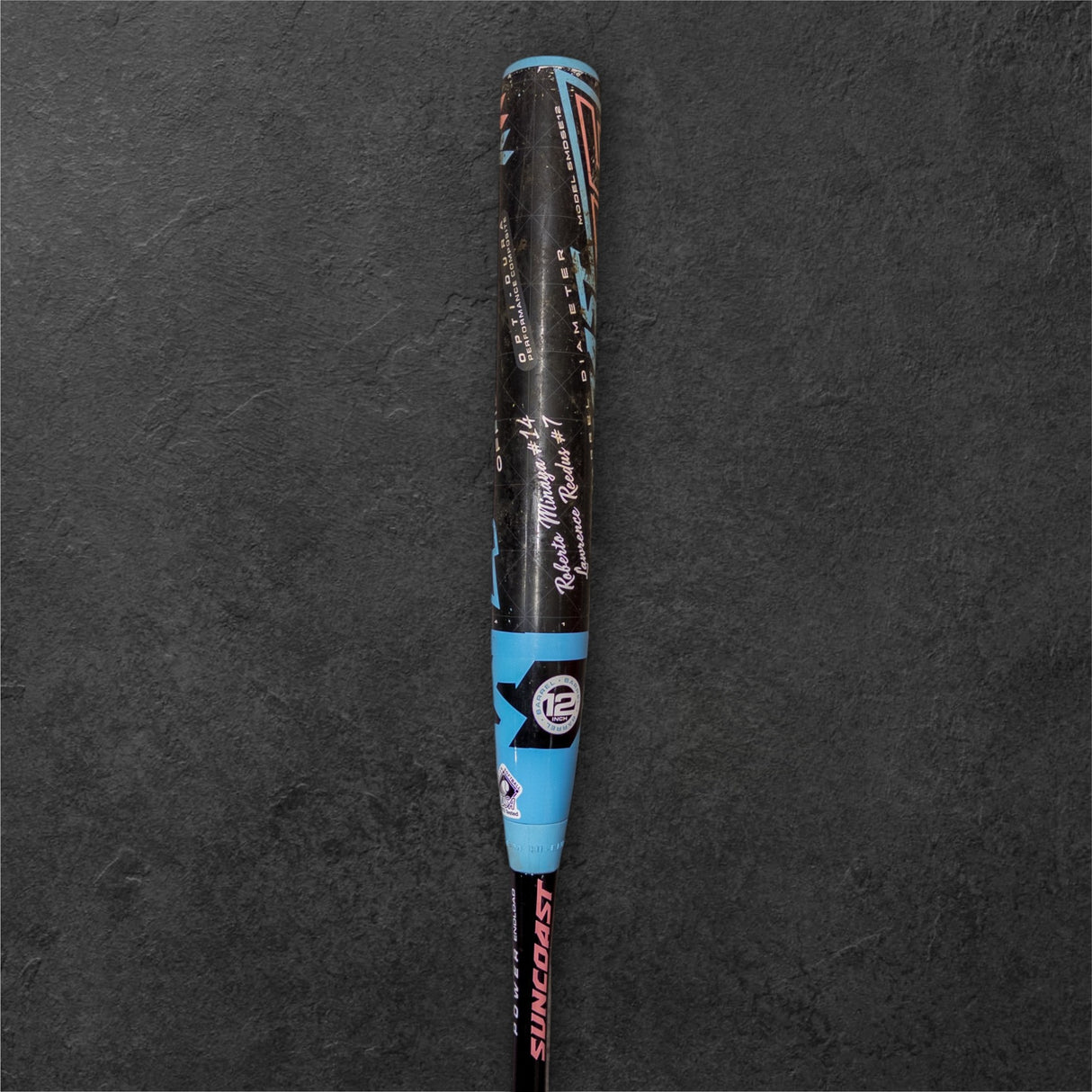2021 Suncoast Melee Diamond 12" 2-Piece Endloaded SSUSA Senior Slowpitch Softball Bat [USED-UB485] 26.5oz