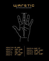 Warstic IK3 Pro Short Cuff Batting Gloves "Athletic Gold"