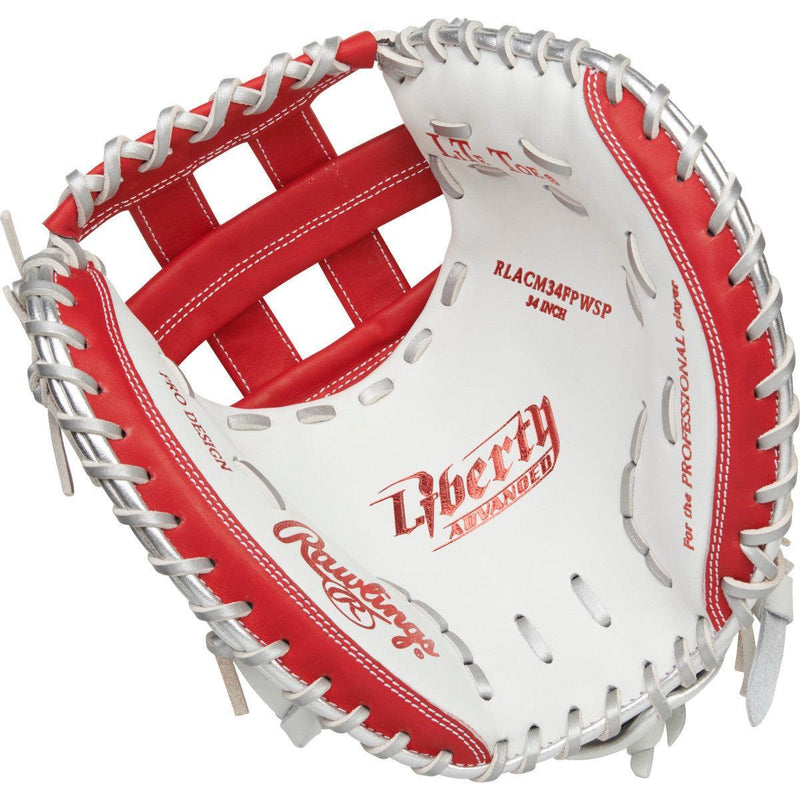 2022 Rawlings Liberty Advanced Series 34" Softball Catchers Glove - RLACM34FPWSP - Smash It Sports