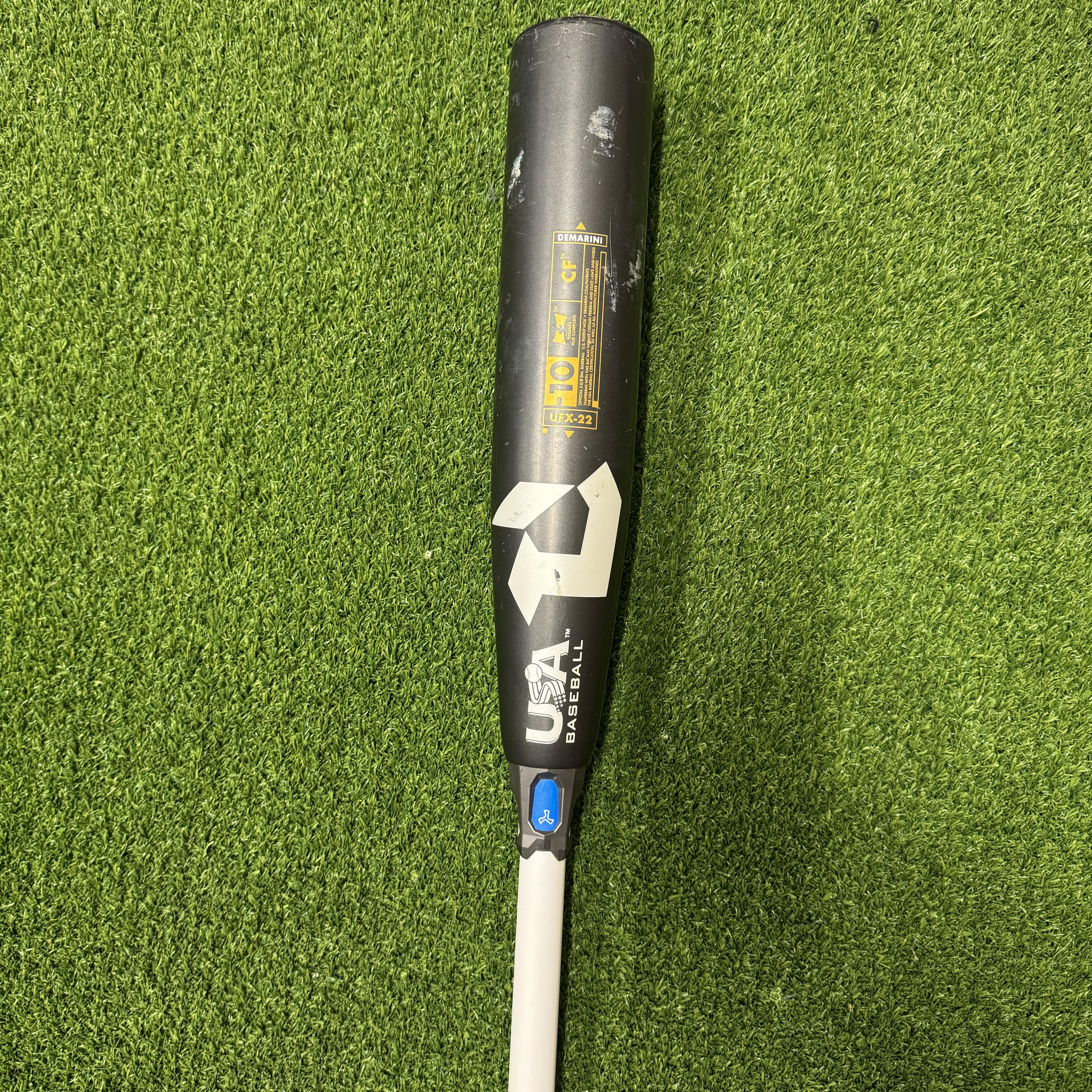 2022 Demarini CF (-10) USA Baseball Bat UFX-22 30/20 [USED-UB15]