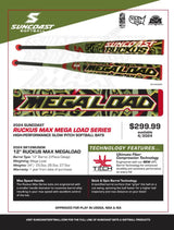 2023 Suncoast Ruckus Max Mega Load USSSA Slowpitch Softball Bat - Smash It Sports