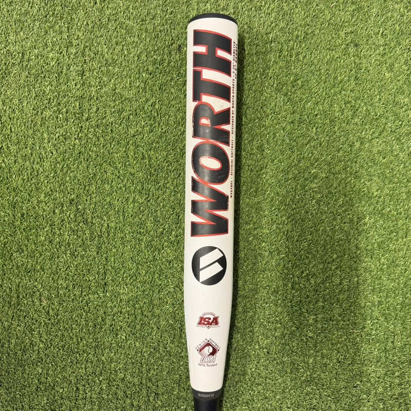 2023 Worth Krecher Gamer XL 2pc 12.5″ SSUSA Senior Slowpitch Softball Bat - WSS4KGL [USED-UB223] 27oz