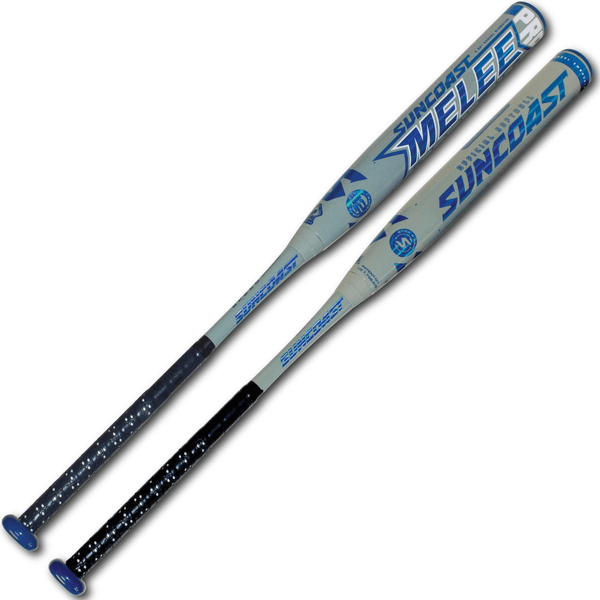 2023 Suncoast Melee Diamond Pro Balanced 12" 2-Piece SSUSA Senior Slowpitch Softball Bat - SMDPSB12