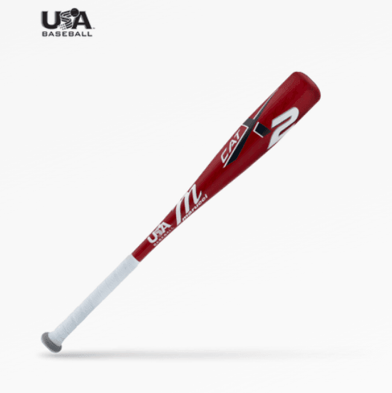 2024 Marucci CATX2 -11 Tee Ball USA Baseball Bat MTBCX2 Red - Smash It Sports