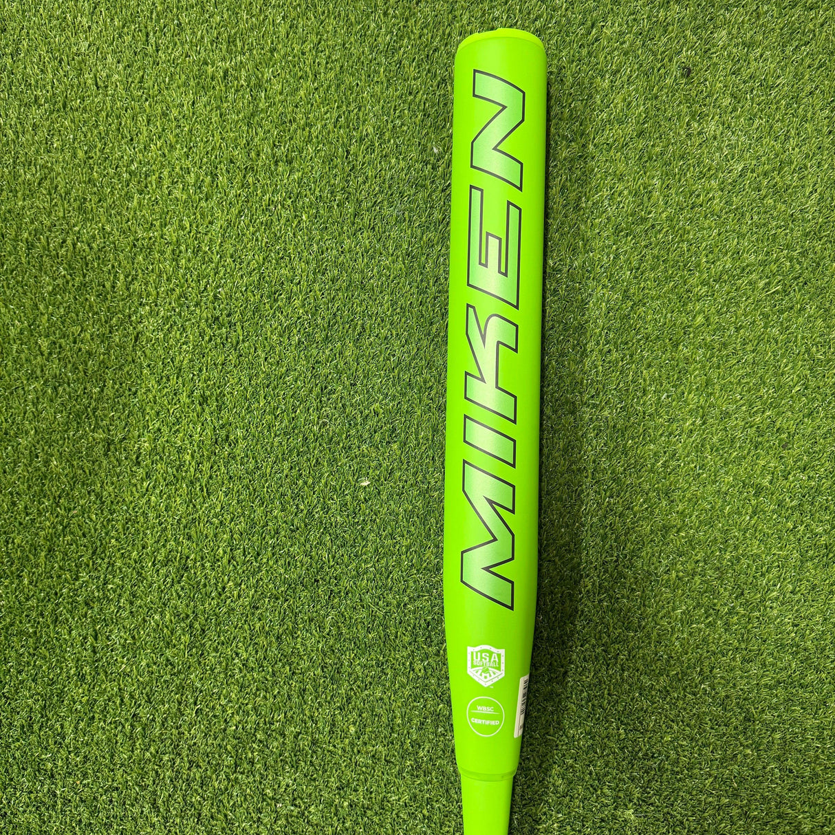 2024 Miken Super Freak Highlighter Supermax ASA/USA Slowpitch Softball Bat - MSA4SFHX 25oz [USED-UB20] - Smash It Sports