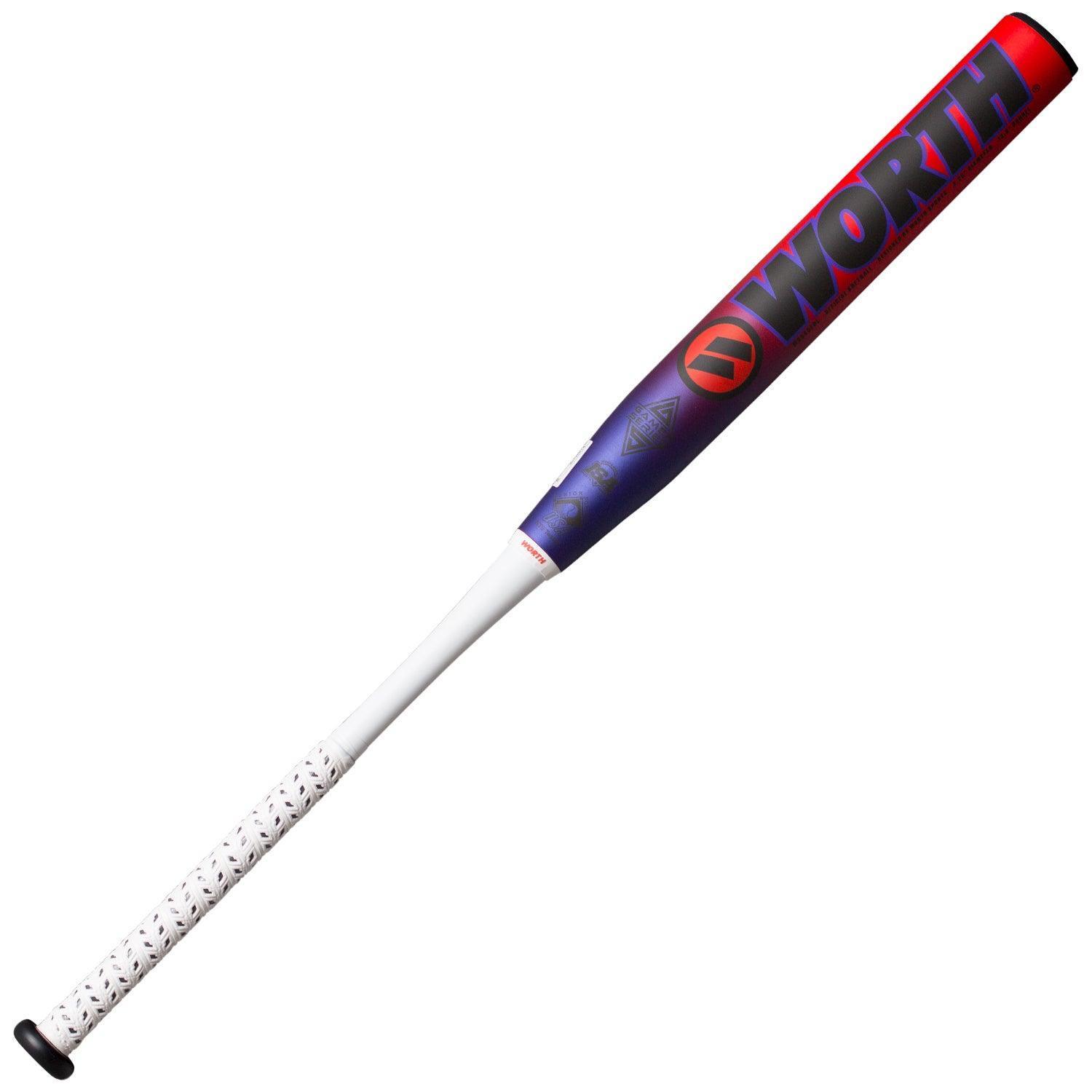 2024 Worth Bedlam Gamer SSUSA Senior Slowpitch Softball Bat - WSS4BEDL - Smash It Sports