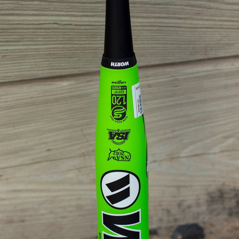 2024 Worth Bedlam - Phil Matte XL USSSA Slowpitch Softball Bat WSU412PMBL - Smash It Sports