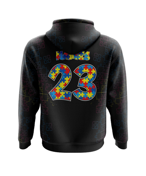 2025 Autism Awareness Hoodie (Customized Buy-In) - Multiple Colors - Smash It Sports