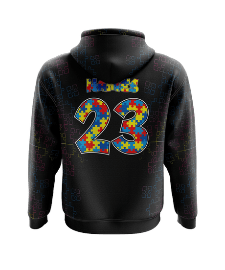 2025 Autism Awareness Hoodie (Customized Buy-In) - Multiple Colors - Smash It Sports