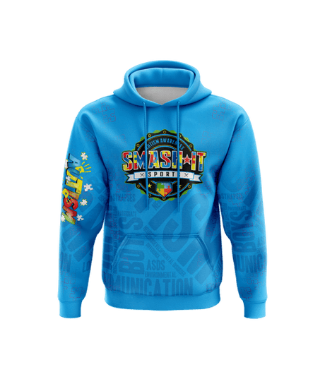 2025 Autism Awareness Hoodie (Customized Buy-In) - Multiple Colors - Smash It Sports