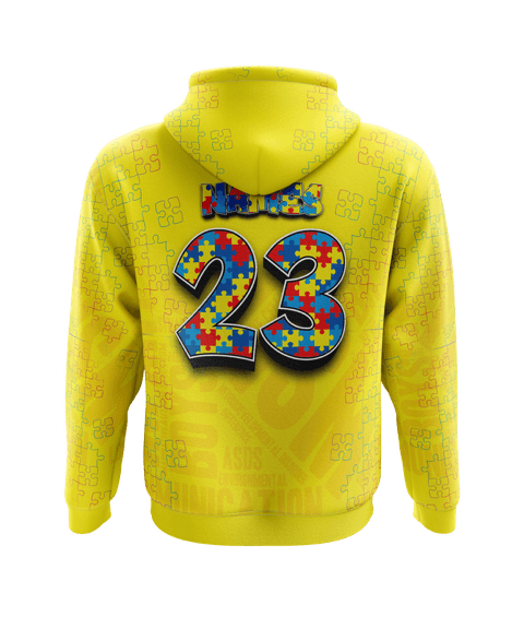 2025 Autism Awareness Hoodie (Customized Buy-In) - Multiple Colors - Smash It Sports