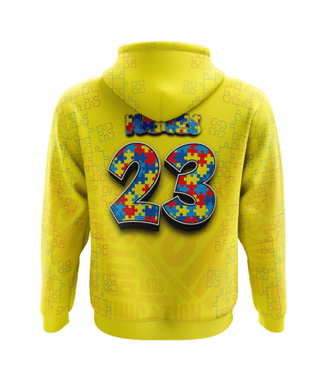 2025 Autism Awareness Hoodie (Customized Buy-In) - Multiple Colors - Smash It Sports