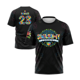 2025 Autism Awareness Short Sleeve Jersey (Customized Buy-In) - Multiple Colors - Smash It Sports