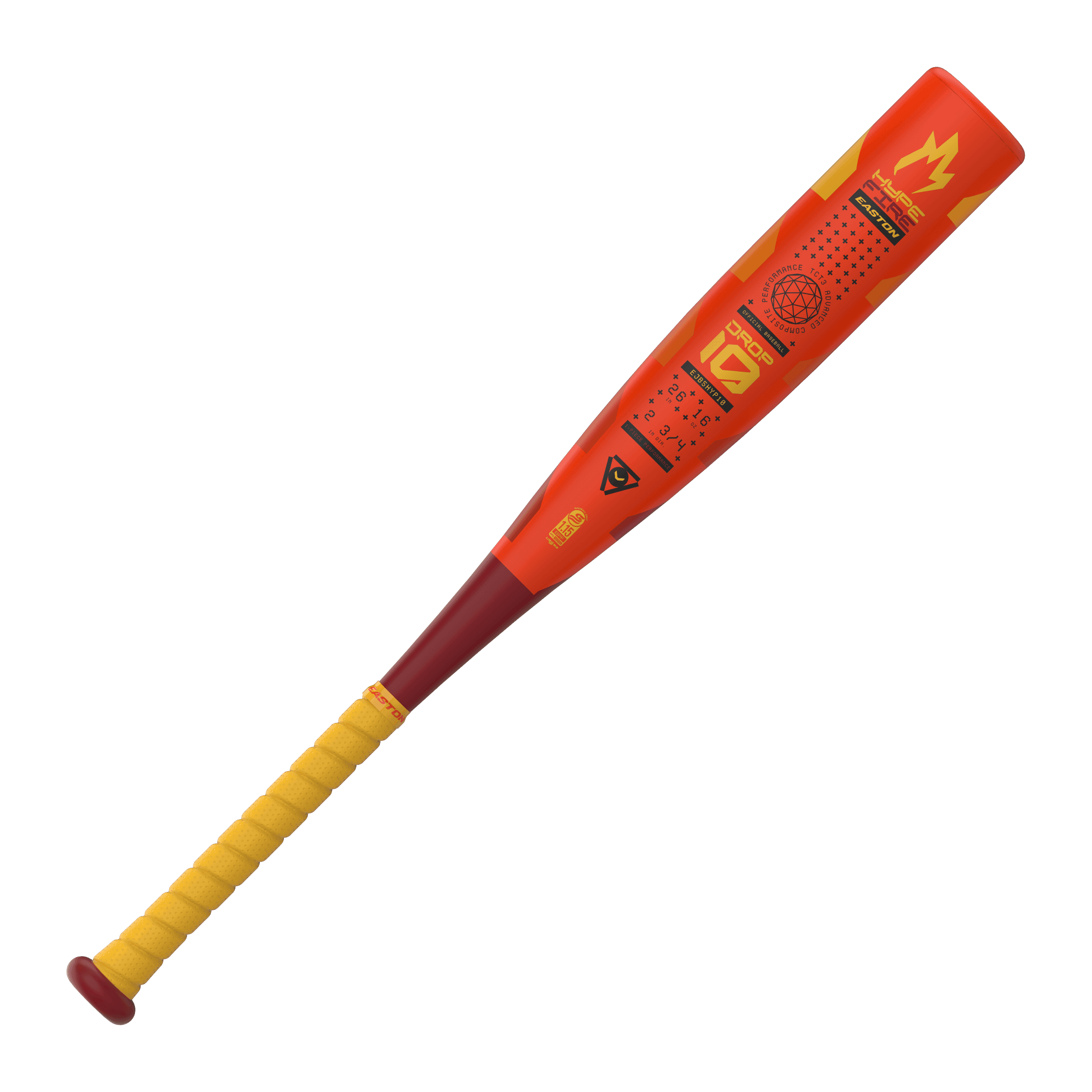 2025 Easton Hype Fire -10 Junior Big Barrel USSSA Baseball Bat - EJB5HYP10 - Smash It Sports