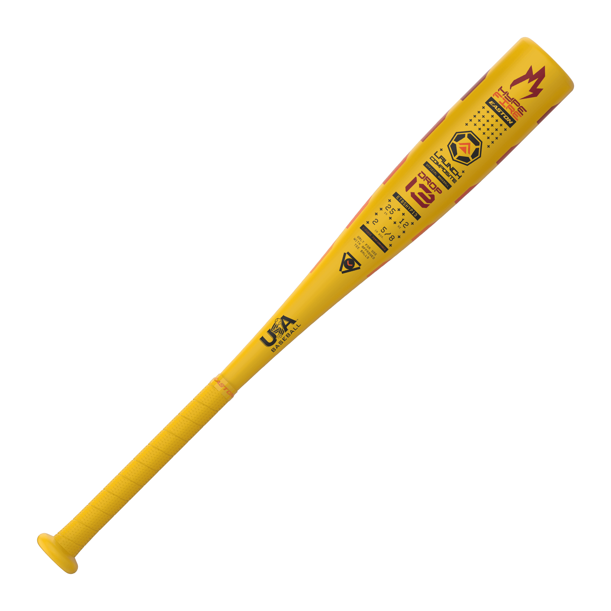2025 Easton Hype Fire -13 USA Tee Ball Baseball Bat - ETB5HYP13 - Smash It Sports