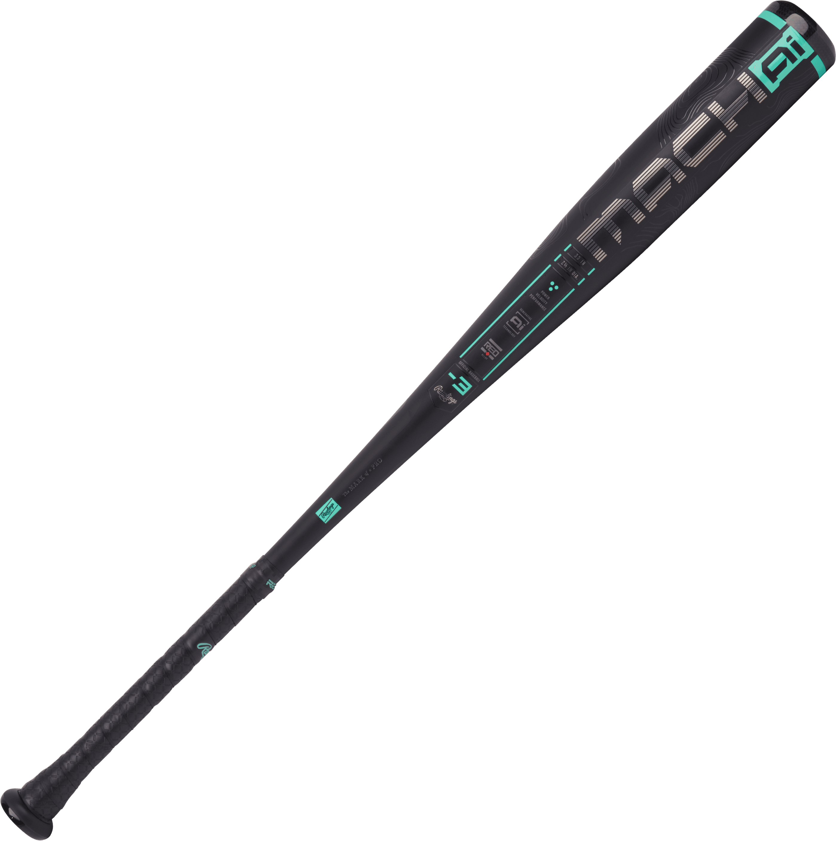2025 Rawlings Mach Ai -3 BBCOR Baseball Bat - RBB5MC3 - Smash It Sports