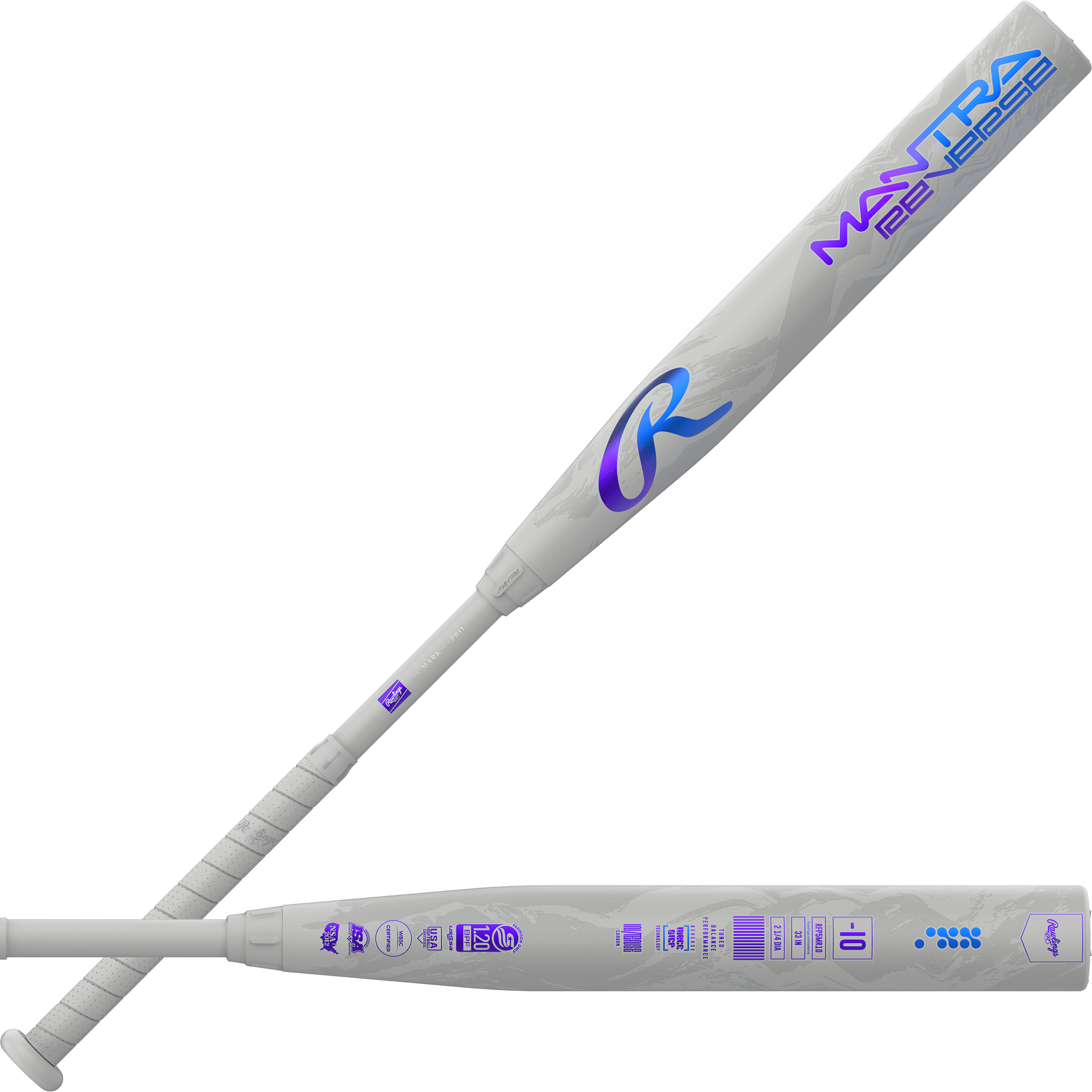 2025 Rawlings Mantra Reverse -10 Fastpitch Softball Bat - RFP5MR10 - Smash It Sports