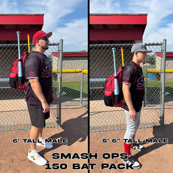 2025 Smash Ops Guerrilla 150 Bat Pack - Red/White - Smash It Sports