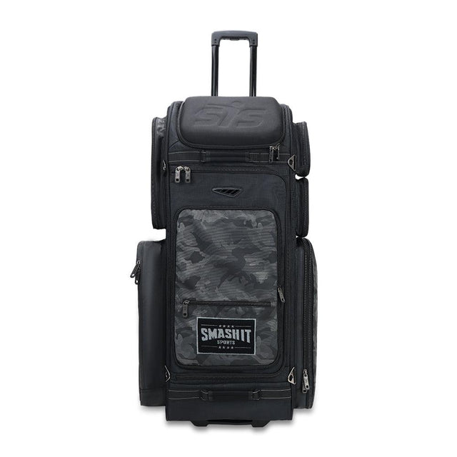 2025 Smash Ops Guerrilla V4 Roller Bag - Black Camo - Smash It Sports