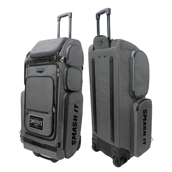 2025 Smash Ops Guerrilla V4 Roller Bag - Charcoal/Black - Smash It Sports