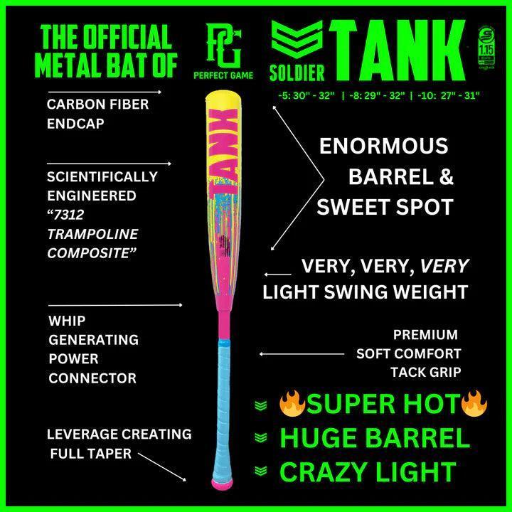 2025 Soldier Tank -5 USSSA Youth Baseball Bat - Smash It Sports