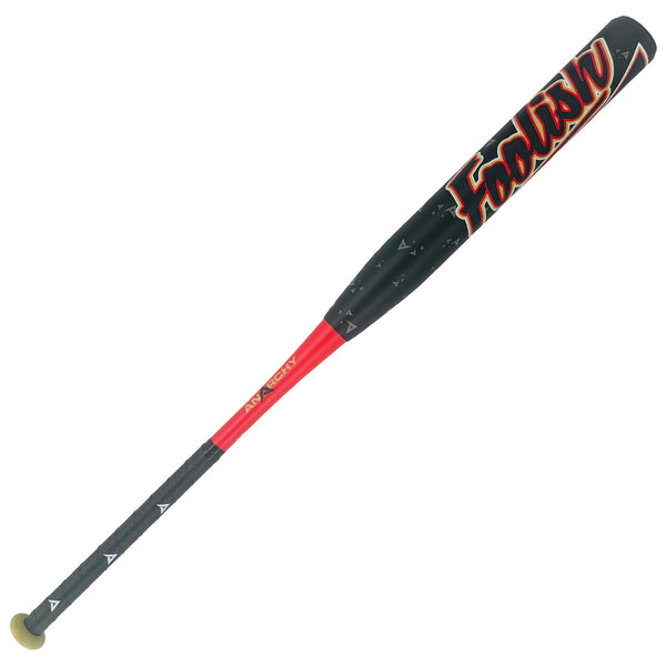 2025 Anarchy Foolish Black .5oz End Load SSUSA Senior Slowpitch Softball Bat ASPFOO25S