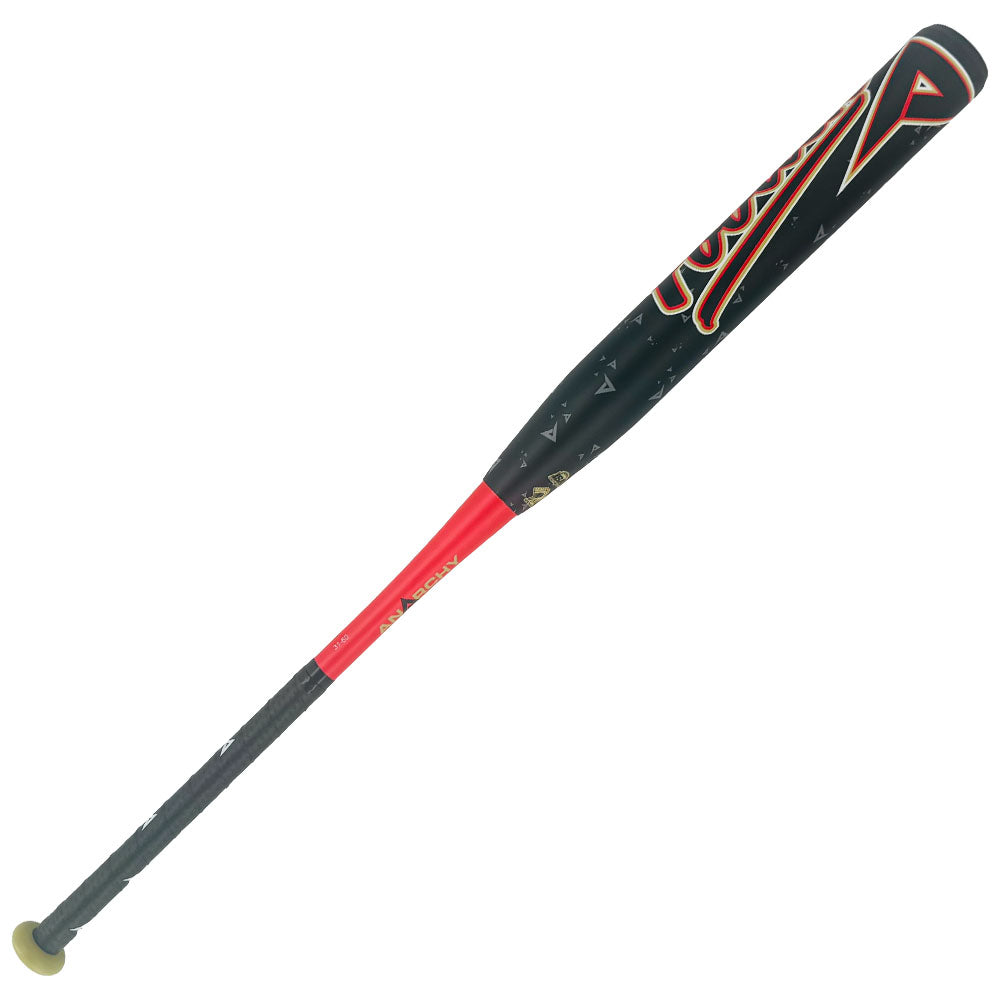 2025 Anarchy Foolish Black .5oz End Load SSUSA Senior Slowpitch Softball Bat ASPFOO25S