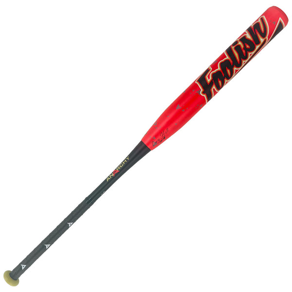 2025 Anarchy Foolish Red 1oz End Load SSUSA Senior Slowpitch Softball Bat ASPLISH25S