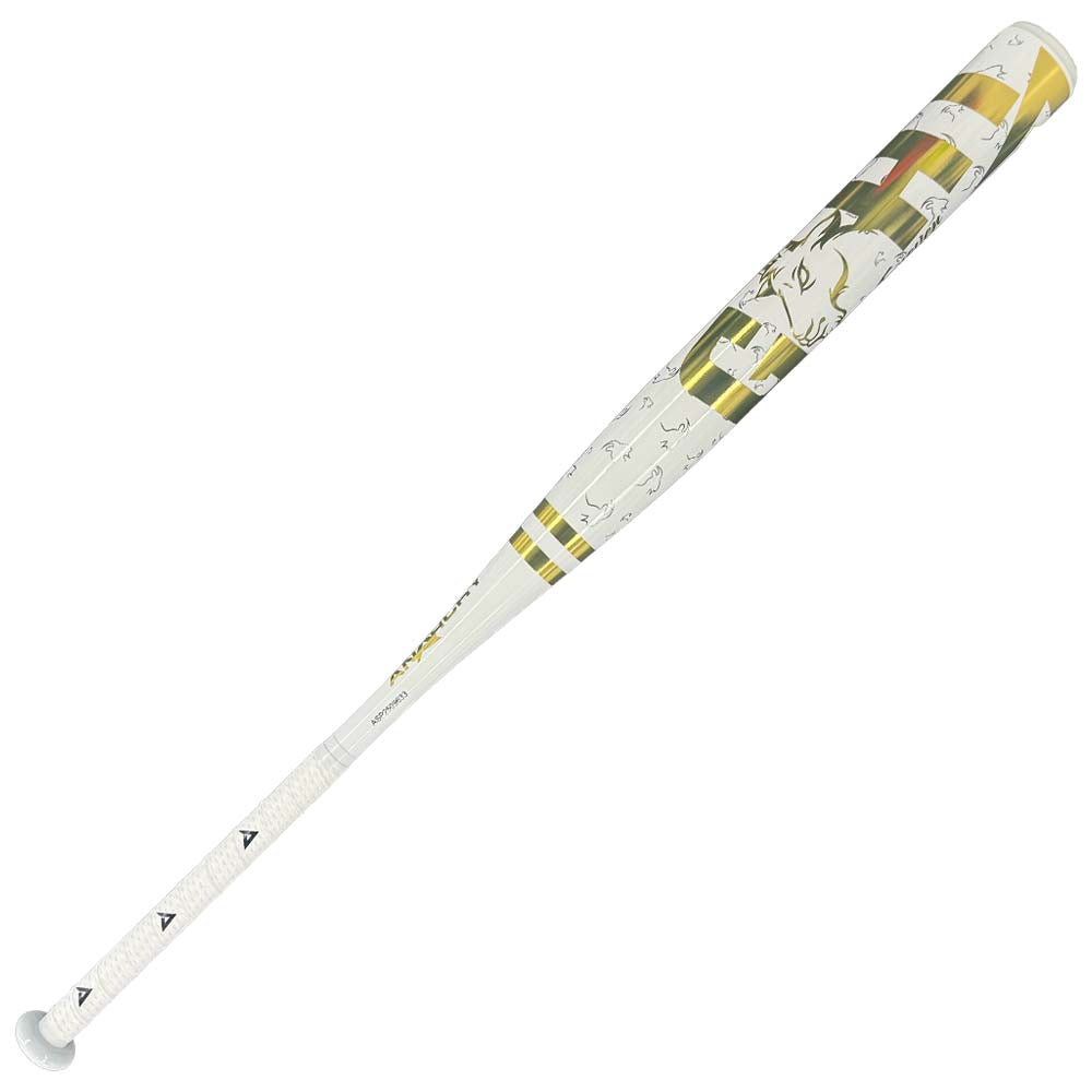 2025 Anarchy GOAT White Balanced USSSA Slowpitch Softball Bat ASPGOATB25U