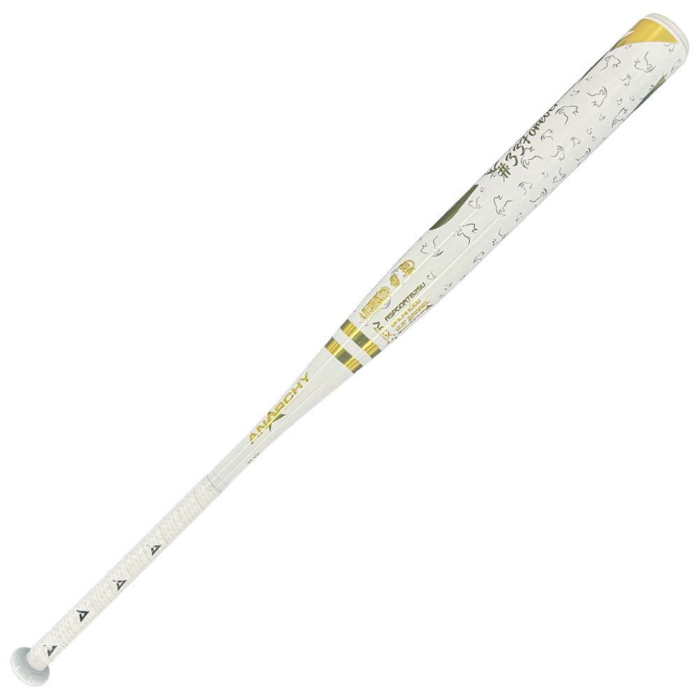 2025 Anarchy GOAT White Balanced USSSA Slowpitch Softball Bat ASPGOATB25U