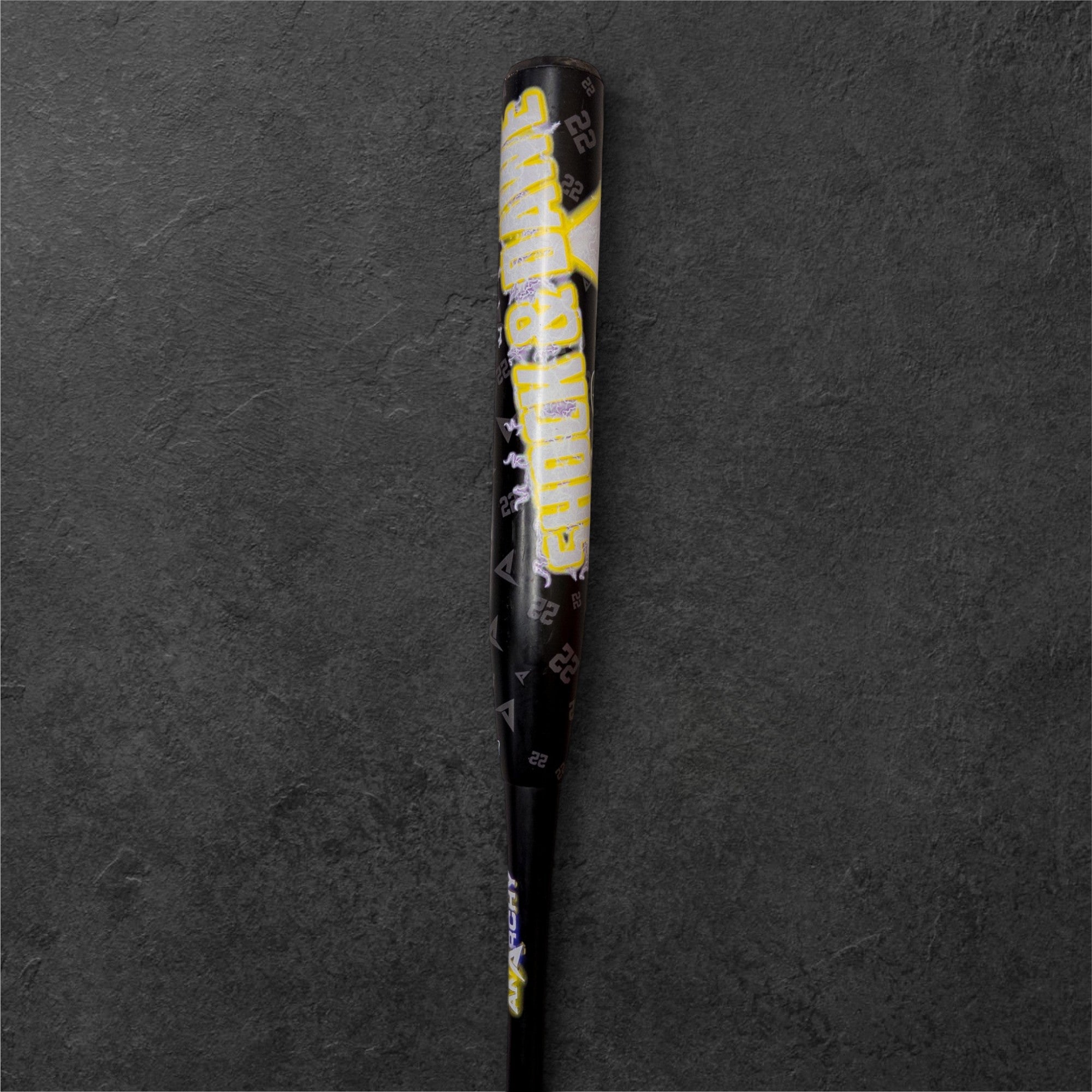 2025 Anarchy Shock & Dawe Blackout Balanced USSSA Slowpitch Softball Bat ASPBLDAW25U [USED-UB491] 26oz