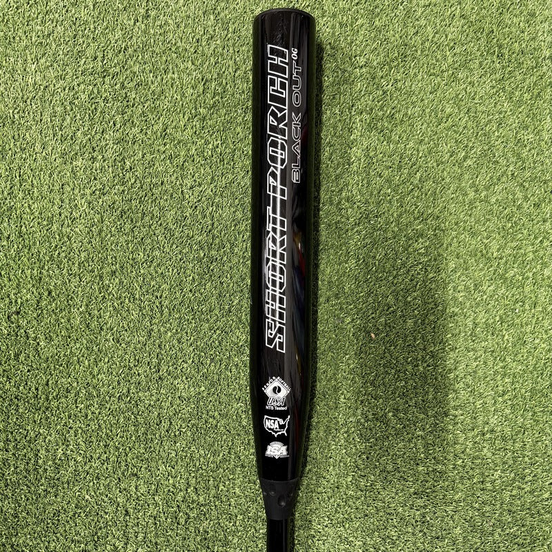 2025 Short Porch DDT Blackout OG Dave Velasquez 2-Piece SSUSA Senior Slowpitch Softball Bat [USED-UB-238] 27oz