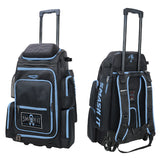 2025 Smash Ops Lil’ Guerrilla Hybrid Roller/Bat Pack Bag - Carolina Cancer Awareness