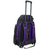 2025 Smash Ops Lil’ Guerrilla Hybrid Roller/Bat Pack Bag - Purple Cancer Awareness