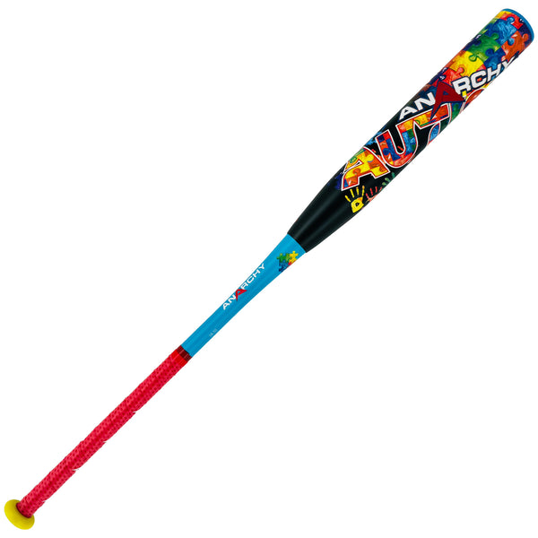 2025 Anarchy Autism Awareness Balanced USSSA Slowpitch Softball Bat ASPAUTB25U
