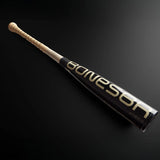 2026 Warstic Bonesaber Black Cobra Edition Hybrid Metal USA Baseball Bat -8