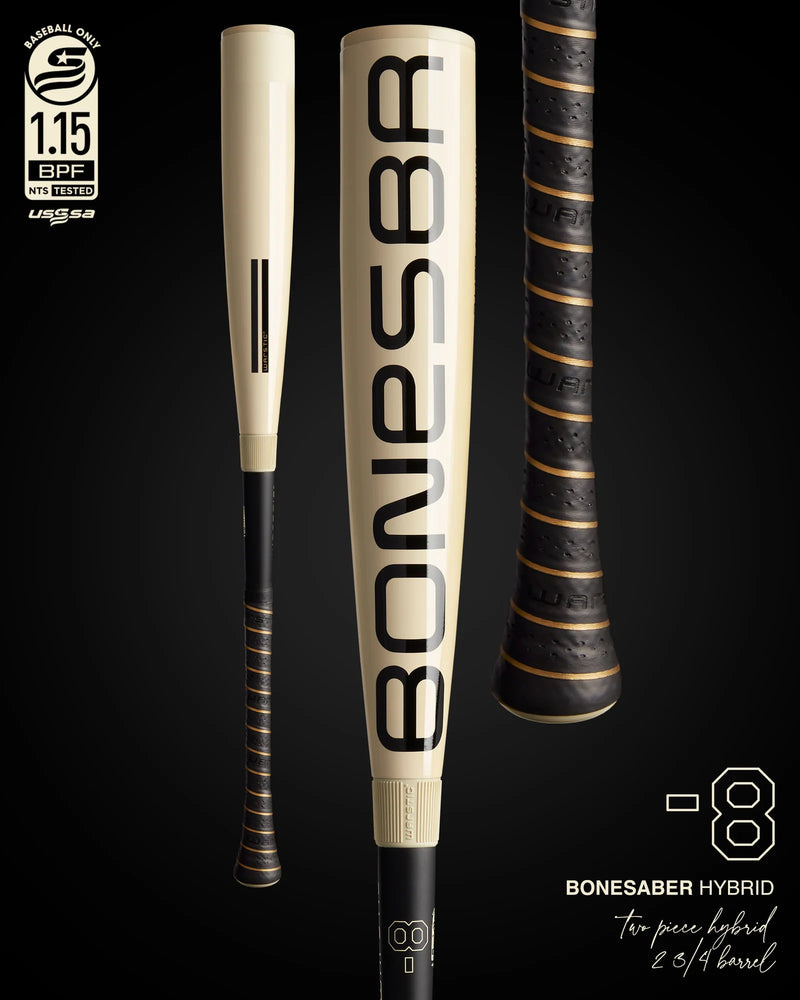 2025 Warstic Bonesaber Hybrid USSSA Baseball Bat -8