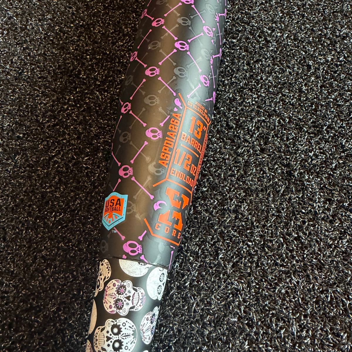 2026 Anarchy Dia De Los Muertos 2-Piece End Loaded USA/ASA Slowpitch Softball Bat ASPDIA26A