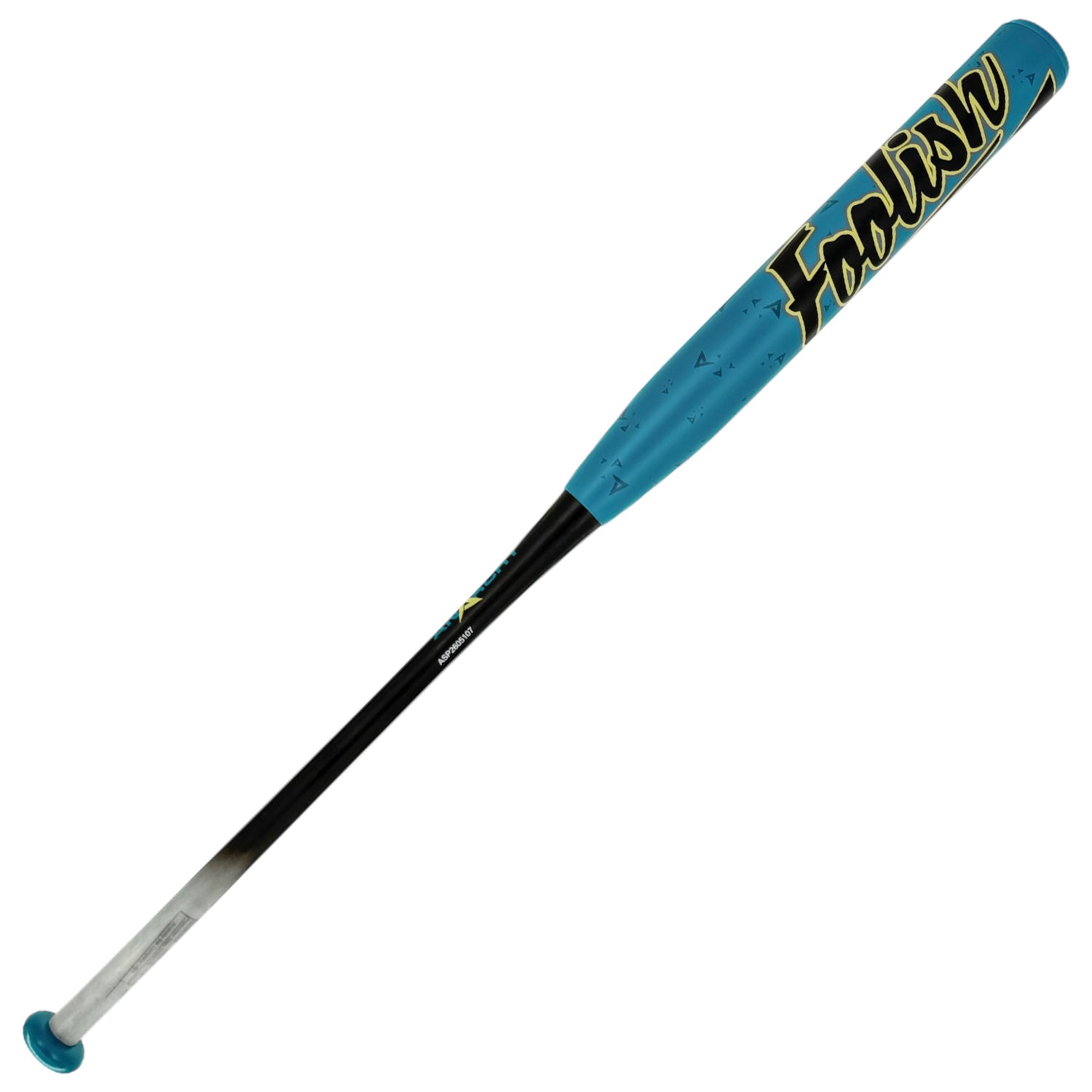 2026 Anarchy Foolish Black 1/2oz End Loaded SSUSA Senior Slowpitch Softball Bat ASPLISH26S
