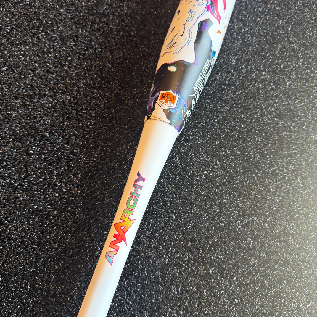 2026 Anarchy Psychedelic V2 2-Piece End Loaded USA/ASA Slowpitch Softball Bat ASPDELIC26A