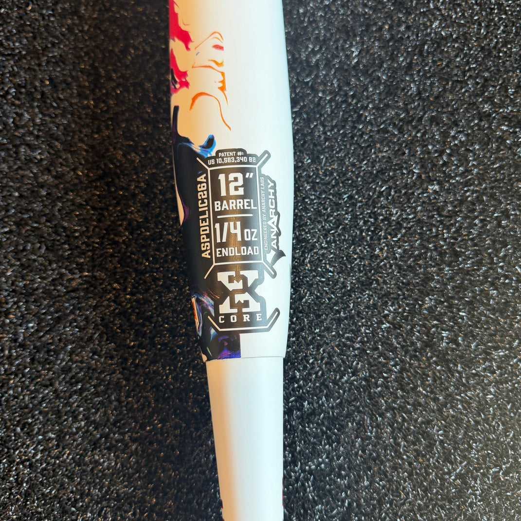 2026 Anarchy Psychedelic V2 2-Piece End Loaded USA/ASA Slowpitch Softball Bat ASPDELIC26A
