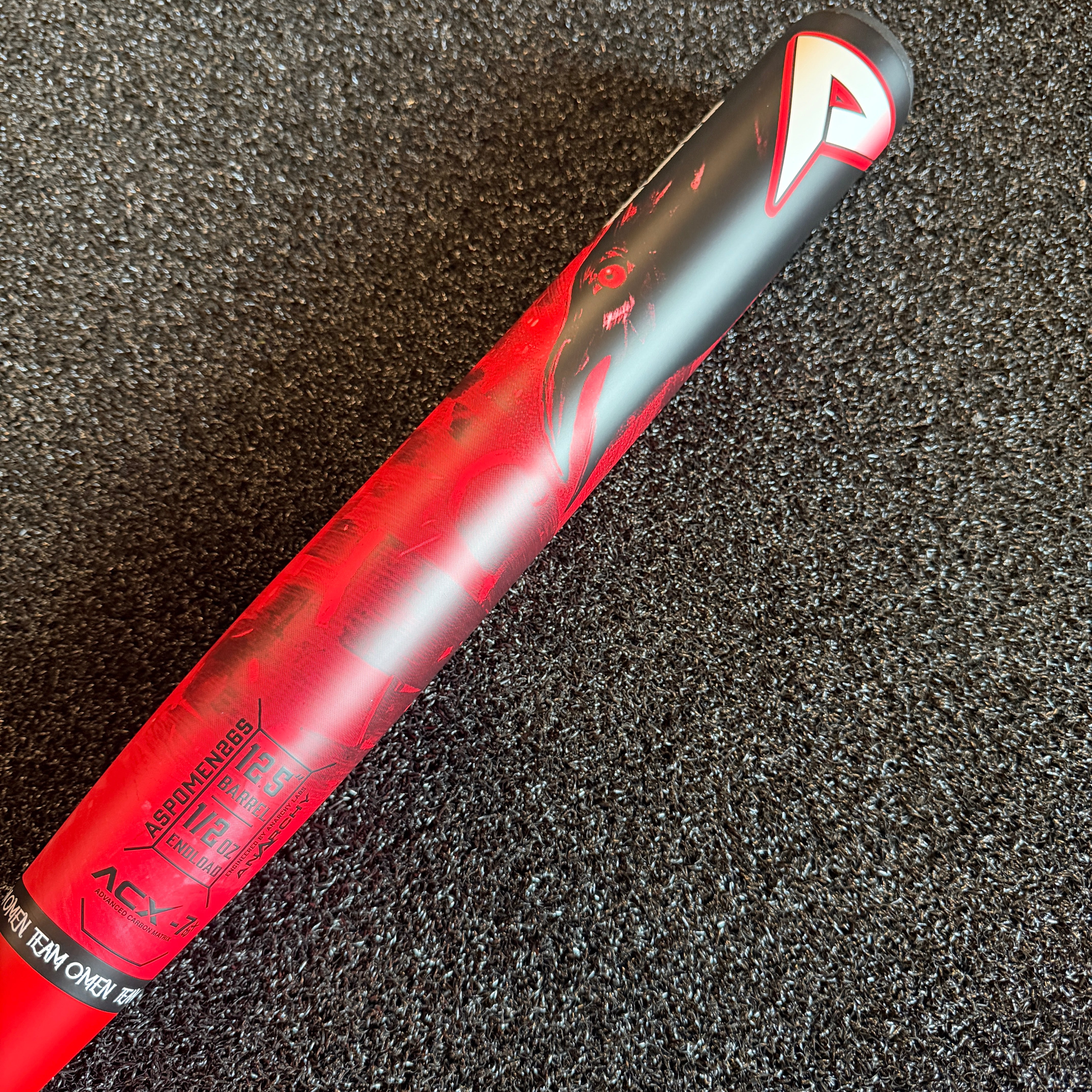 2026 Anarchy Team Omen 1-Piece End Loaded SSUSA Senior Slowpitch Softball Bat ASPOMEN26S