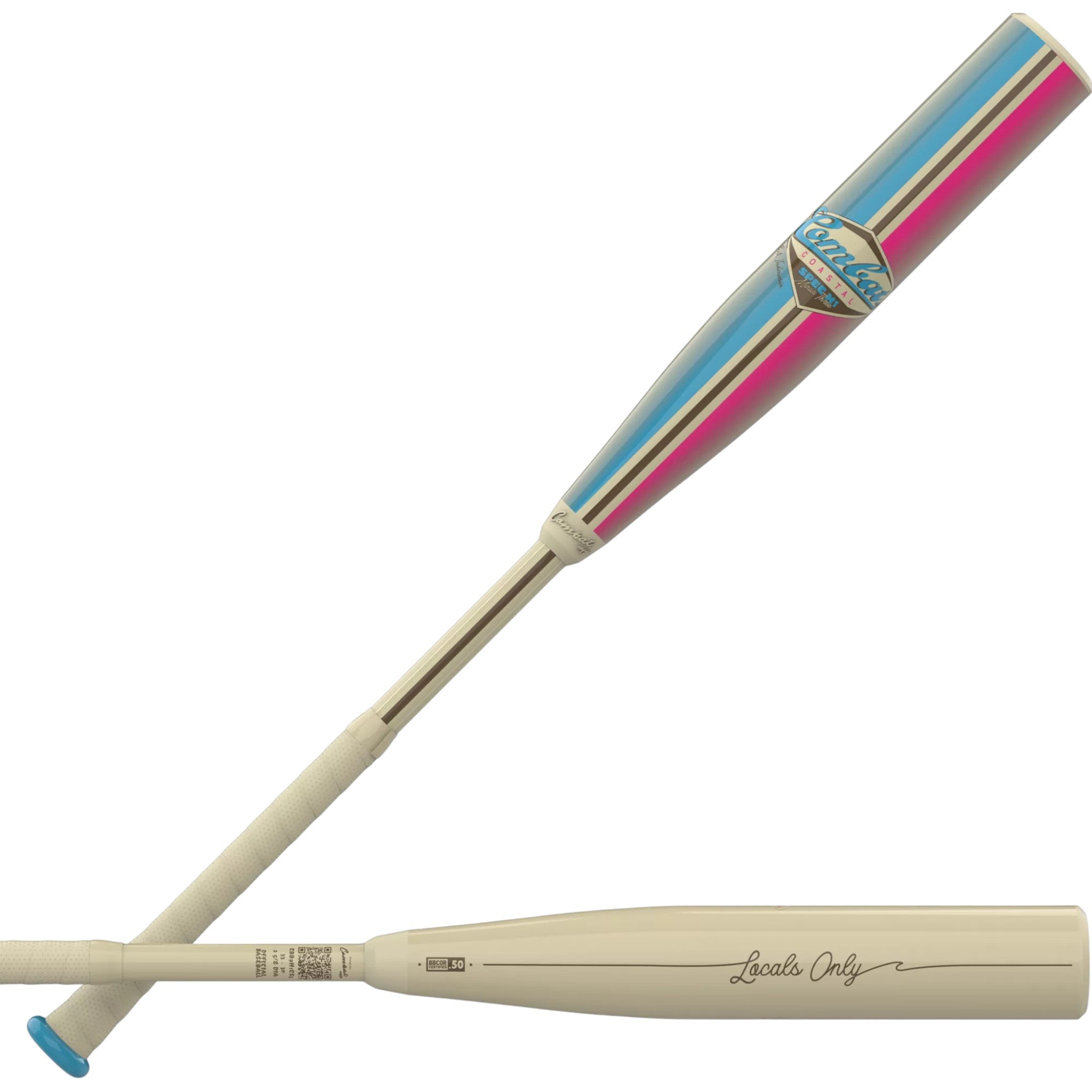 2026 Combat MFG Coastal Collective Uluwatu SPEC-H1 Hybrid -3 BBCOR Baseball Bat - CBB7H1CS3