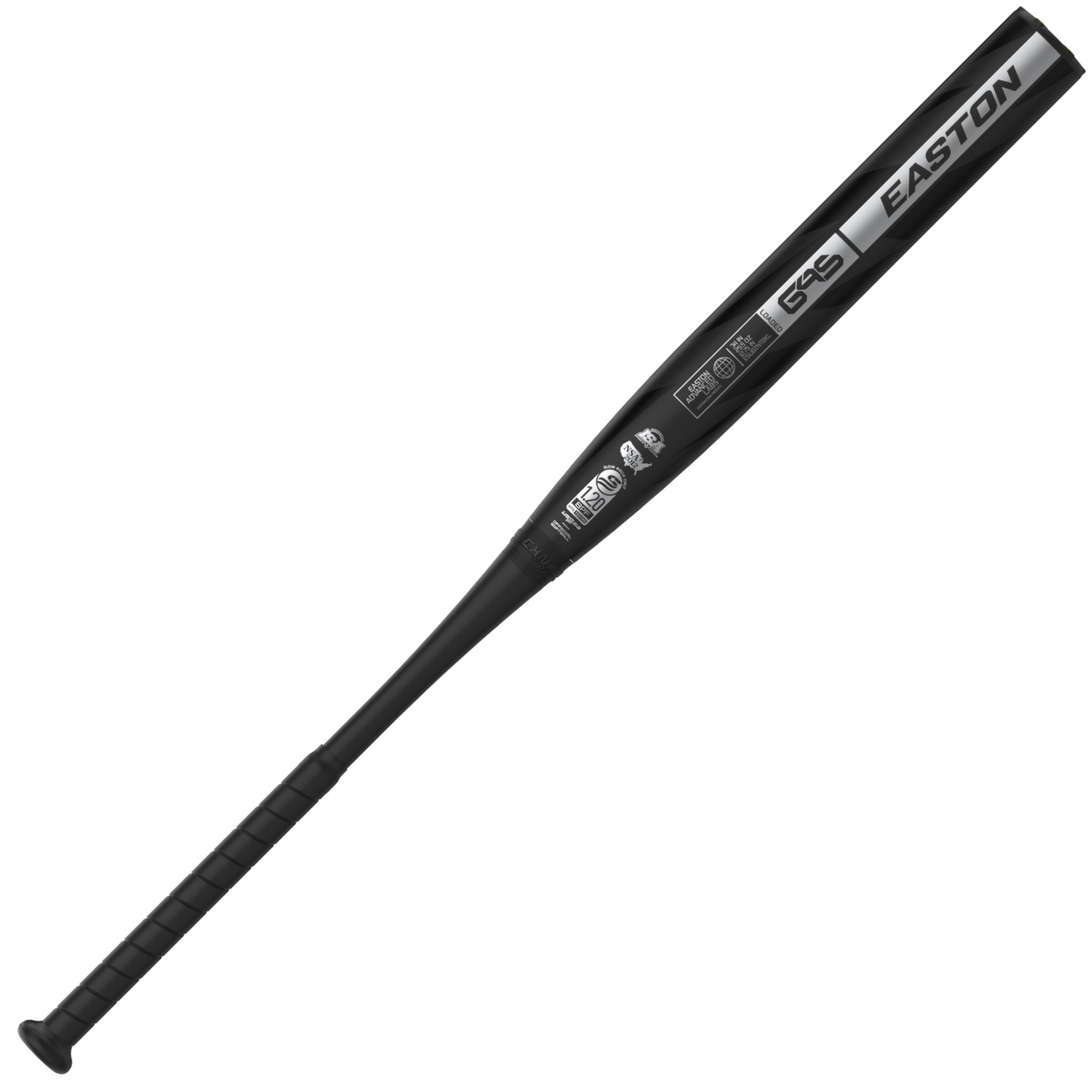 2026 Easton Tantrum Black 2-Piece Loaded USSSA Slowpitch Softball Bat - ESU6TNTBKL