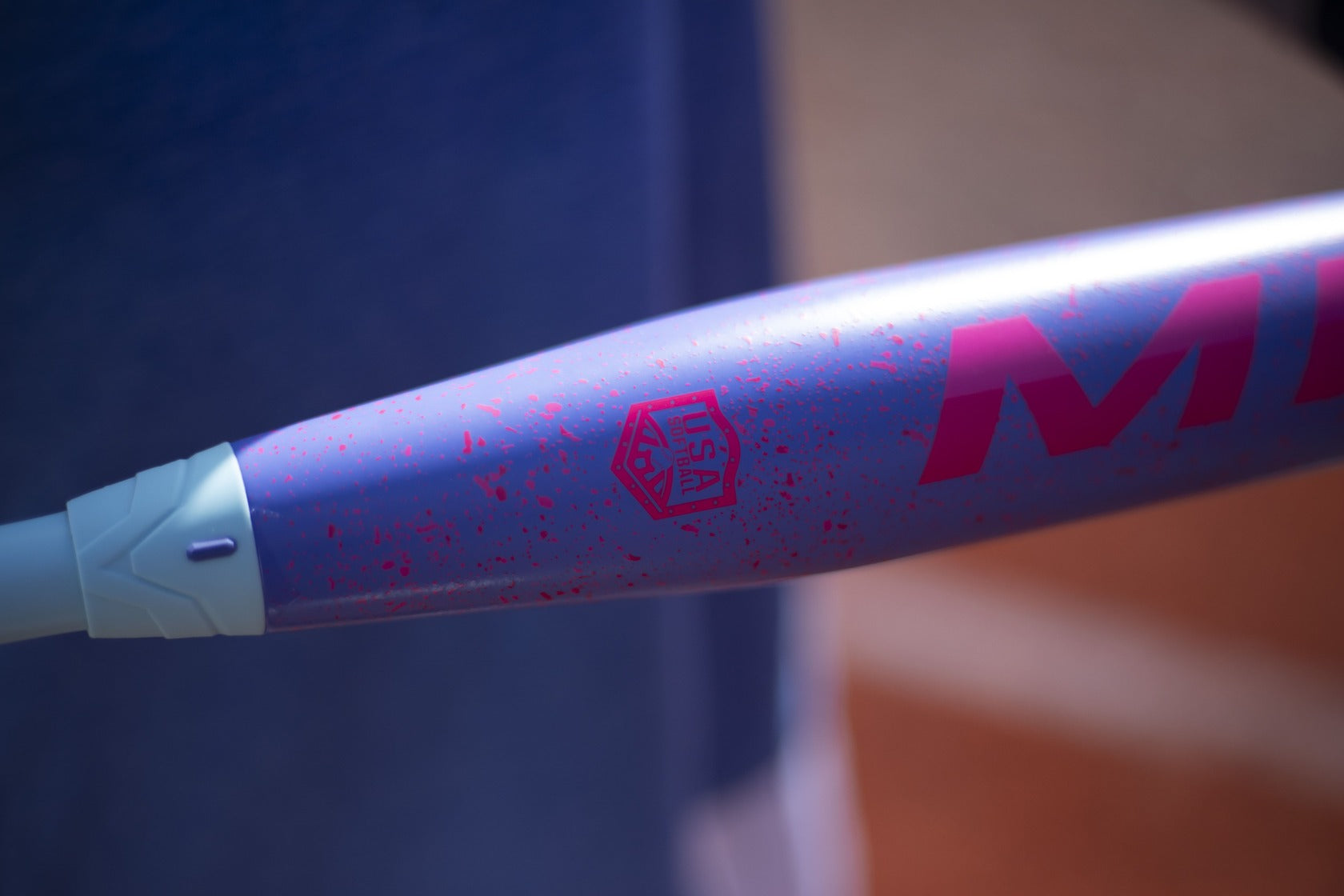 2026 Miken Freak Splatter 2-Piece Balanced USA/ASA Slowpitch Softball Bat - MSA6FRKB