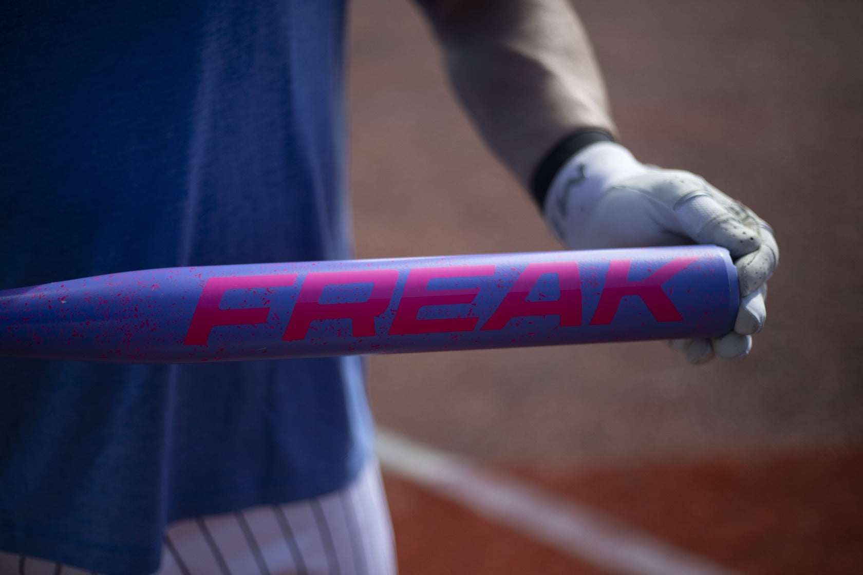 2026 Miken Freak Splatter 2-Piece Balanced USA/ASA Slowpitch Softball Bat - MSA6FRKB