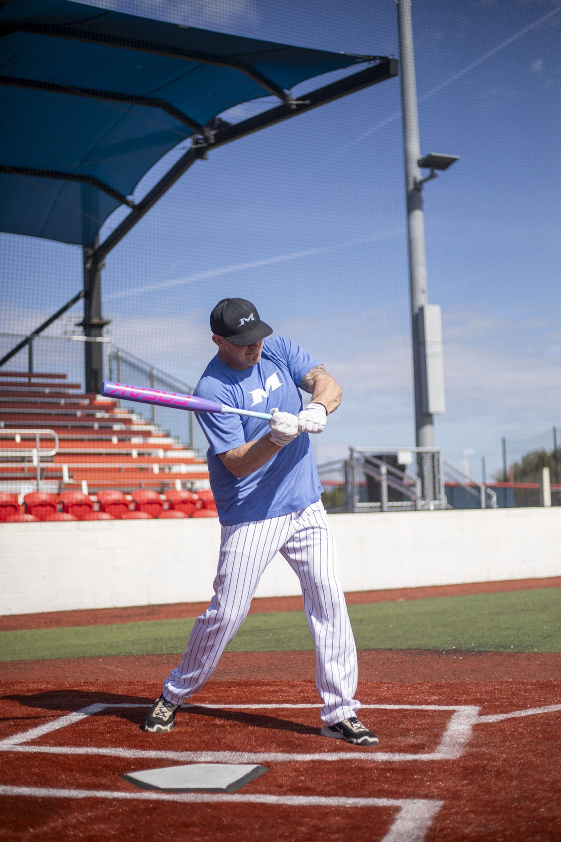 2026 Miken Freak Splatter 2-Piece Balanced USA/ASA Slowpitch Softball Bat - MSA6FRKB