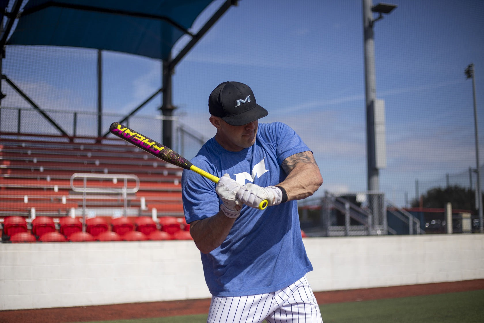 2026 Miken Freak Splatter 2-Piece Maxload USA/ASA Slowpitch Softball Bat - MSA6FRKL