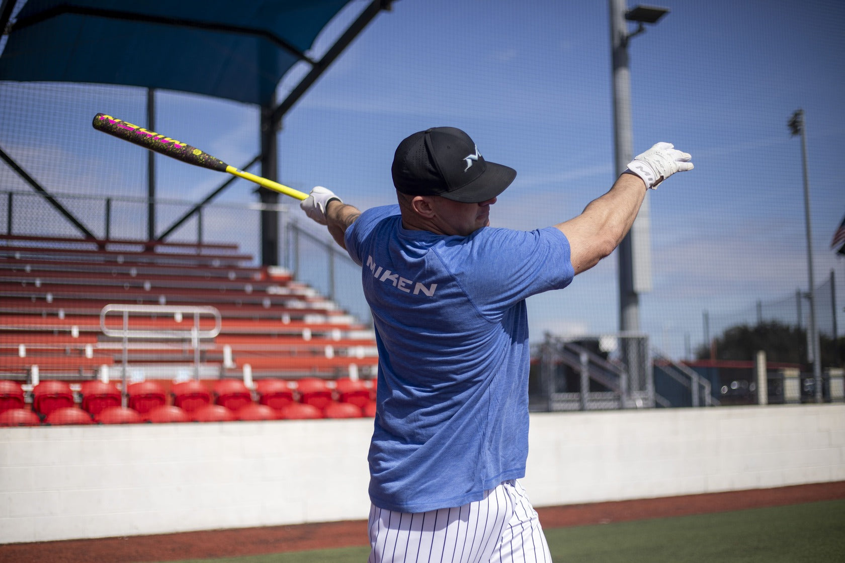 2026 Miken Freak Splatter 2-Piece Maxload USA/ASA Slowpitch Softball Bat - MSA6FRKL