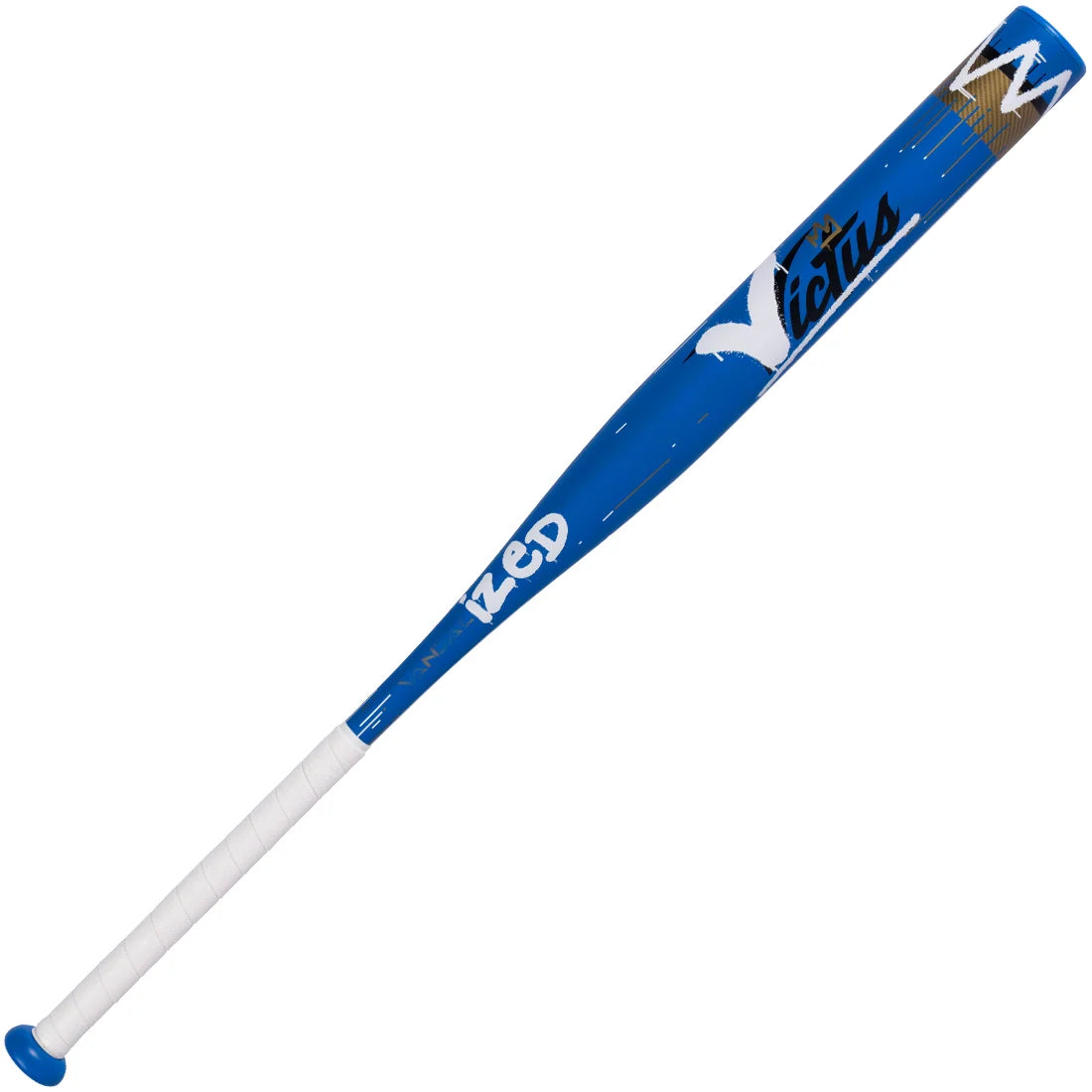 2026 Victus Vandalized Royal Blue 1-Piece Ya-Ya Load USSSA Slowpitch Softball Bat - VSPVD21YU